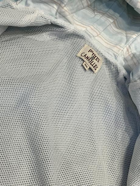 Chlapčenská vetrovka s kapucňou kockovaná, 74