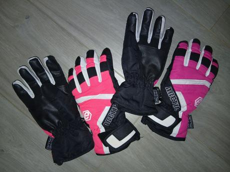 Lyžiarske rukavice 2x 140-152, 140