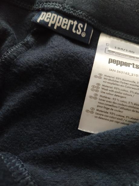 Tmavomodré legíny.134/140, pepperts,134