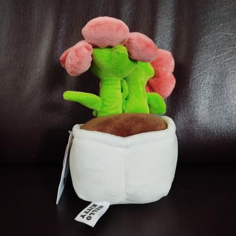 Plyšová váza s kvetmi hello kitty - s visačkou,