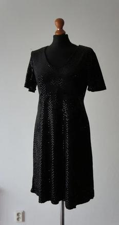 Trblietavé čierne koktailky (pepco), pepco,m