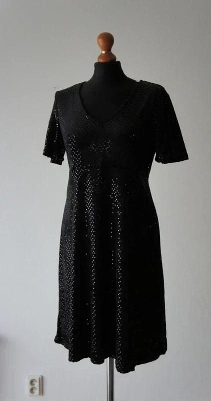 Trblietavé čierne koktailky (pepco), pepco,m