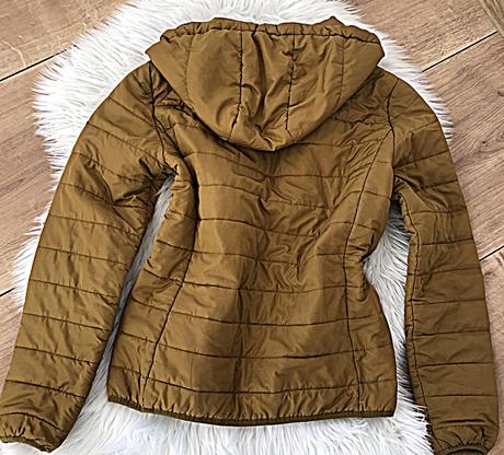 Damska hnedo-horčicova prešivana bunda only, only,m