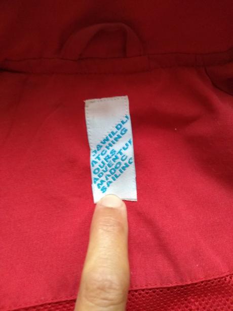 S bunda červená - 4 eur, 164