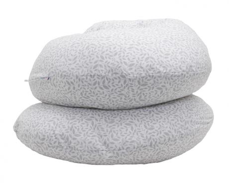 Mega relaxačný vankúš nielen pre mamičky vzor list,