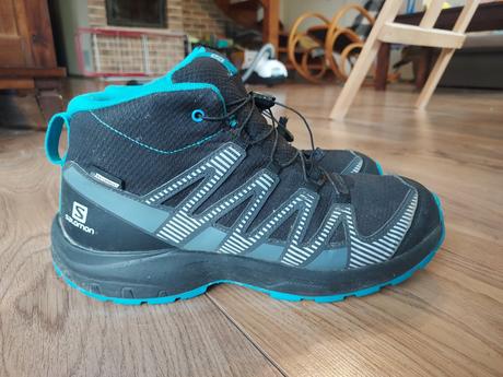 Detská trekingová obuv salomon xa pro, salomon,40