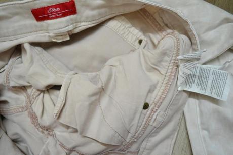 Značkové elastické bavlnené nohavice s/m, s.oliver,m