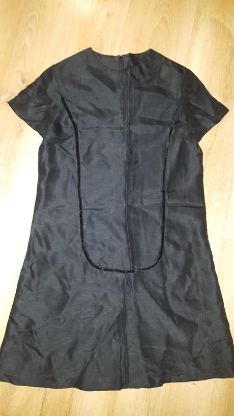 Čierny top/šaty, 38