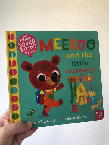 Kniha zvukova meekoo and the little nursery, 