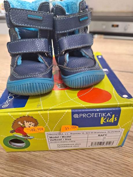 Protetika detská obuv, veľ. 20, protetika,20
