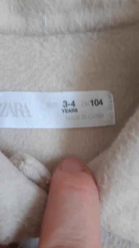 Kabátik zara, zara,104