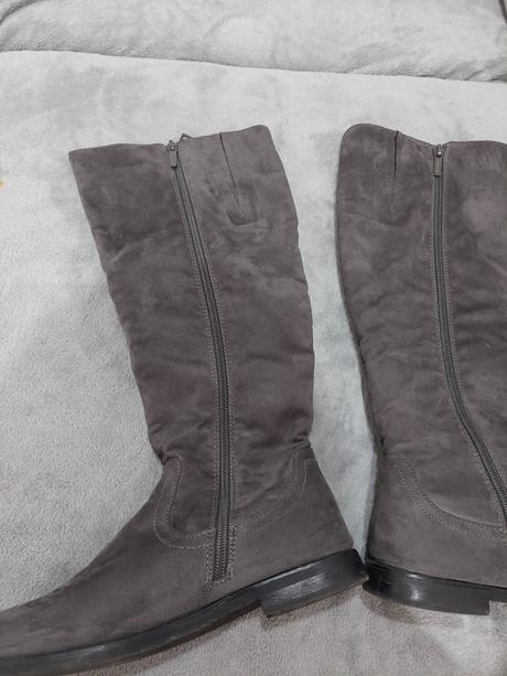 Semišová cizmy, 38