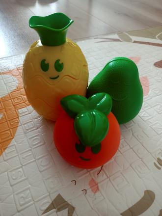 Skladačky (ovocie + kocky), 