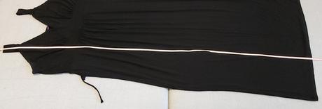 Čierne dlhé šaty 48, f&f,48