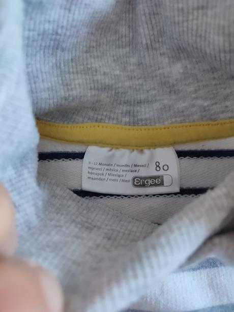 Pekná mikinka, ergee,80