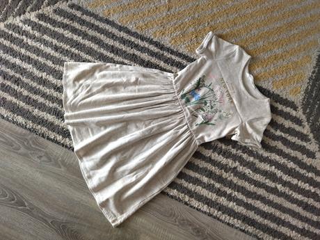 Kvetinkové šaty 122/128, h&m,128