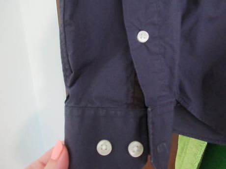 Modrá košeľa s, h&m,170