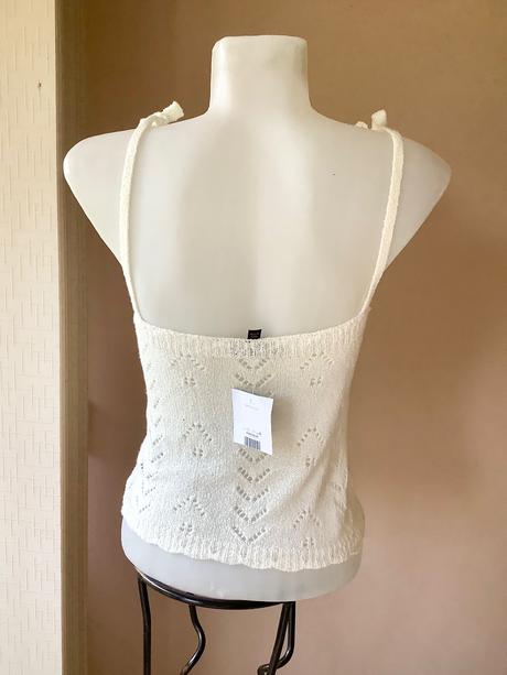 Pletený top/dav2, topshop,xs