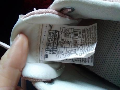 Tenisky ružové, decathlon,38