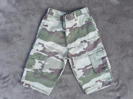 Letné maskáčové nohavice a tričko h&m, tu,68