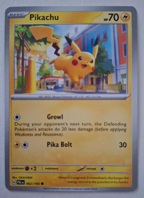 Pokémon karty "paldea evolved" (4),