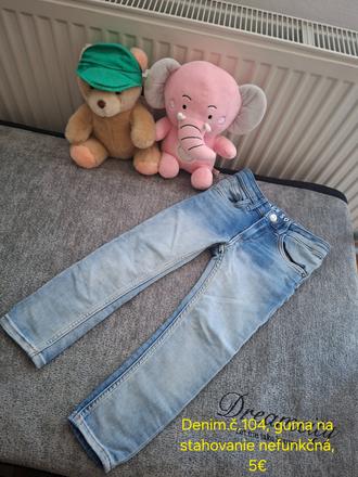 Denim skinny rifle č.104, denim,104