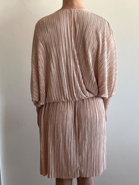 Staro-ruzove saty, h&m,s