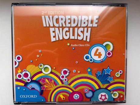 Incredible english cds - 1, 2, 3 a 4,