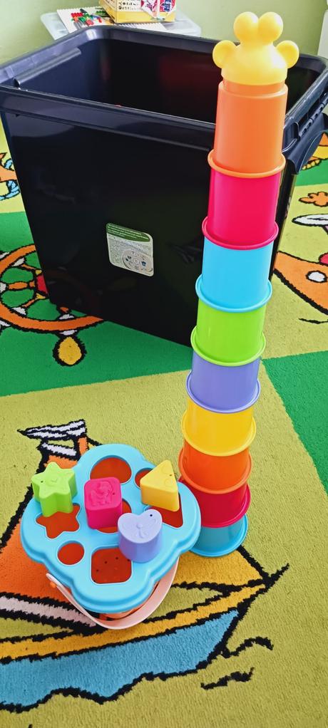 Vkladacka s skladačka zirafa,