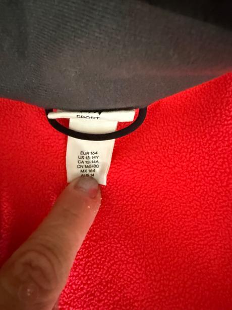 Softshelova bunda, h&m,164