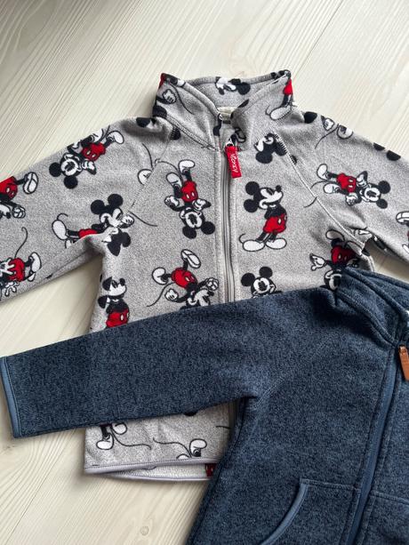 Flisova mikina h&m (mickey mouse), h&m,92