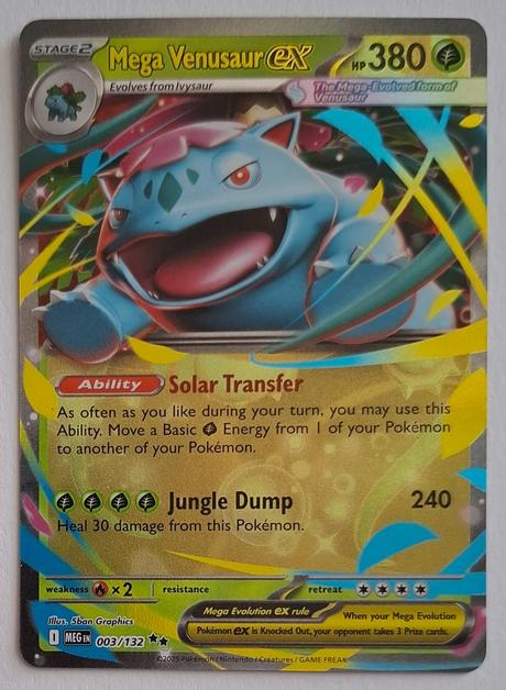 Pokémon karty "mega evolution" (4),