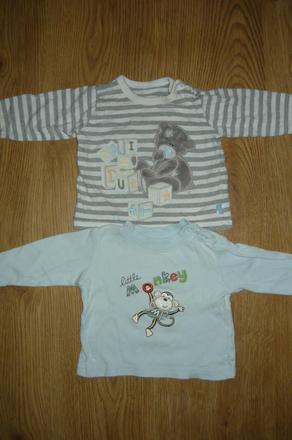 Tričká s dlhým rukávom  -68, tu,68