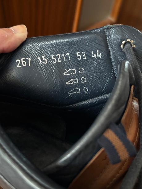 Topanky členkove kožené, 44