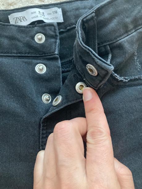 Zara flared denimove nohavice/rifle, zara,110