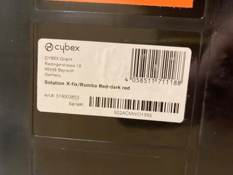 Kvalitná autosedačka cybex solution x-fix, cybex