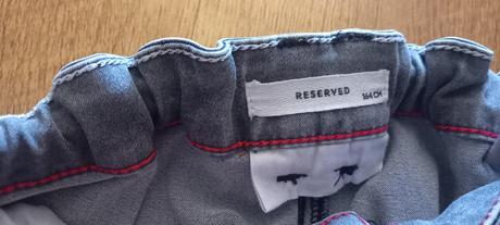 Rifle reservend, reserved,164