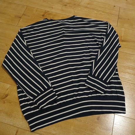 Pásikavé ležérne bavlnené tričko, tchibo,46