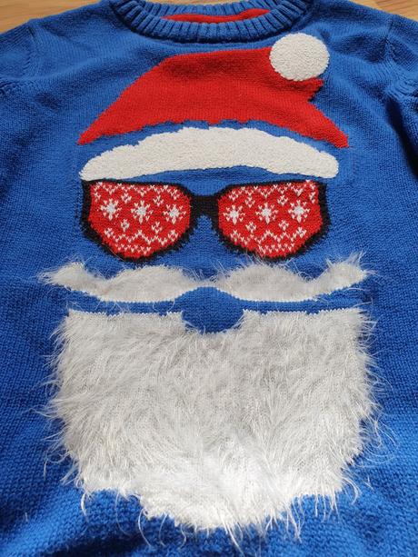 Mikulášsky sveter 8y, next,128