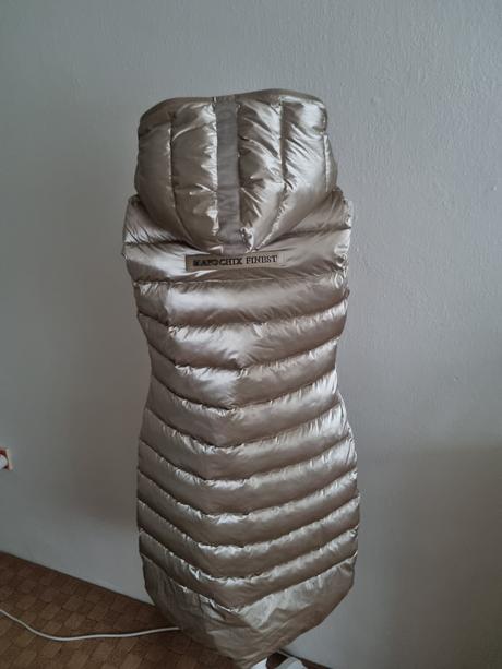 Krémovo- zlatá prešívaná vesta mayo chix 40, mayo chix,40