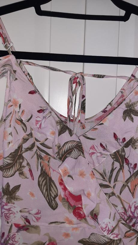 Romantické kvetované letné šaty, h&m,xs