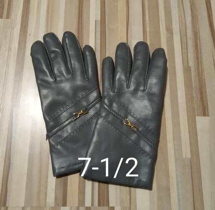 Koženkové rukavice, l