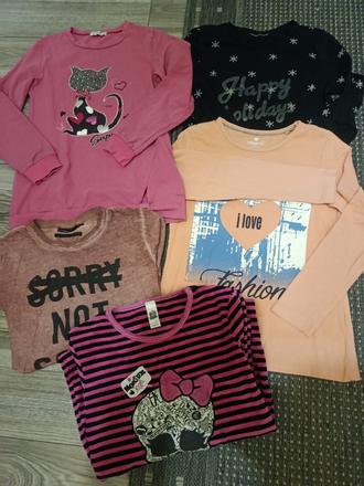 Mix tričiek dl.rukav, 152