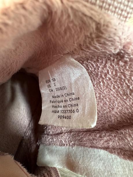Vyššie zateplené topánky h&m 33, h&m,33
