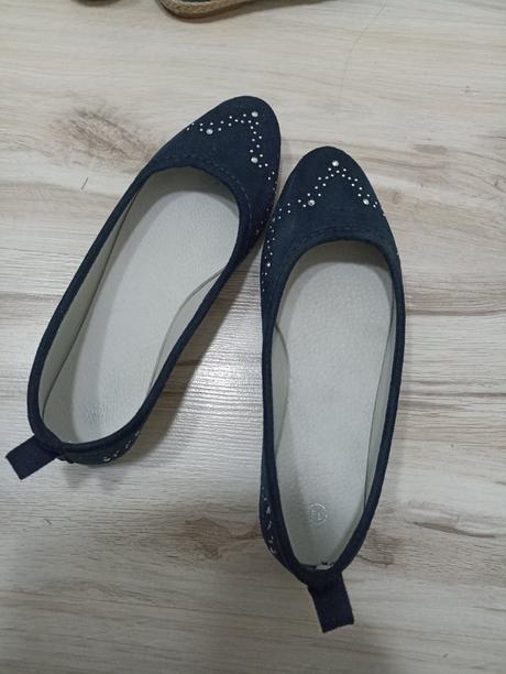 Nenosené balerínky, deichmann,34