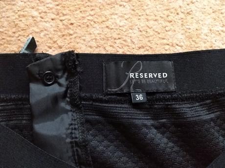 Čierna elastická sukňa 36 (inz.č.12), reserved,36