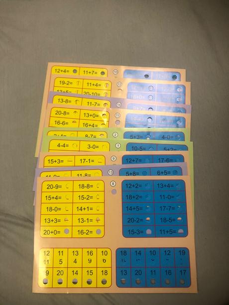 Elektricka vyukova kalkulacka ( + a - do 20), 