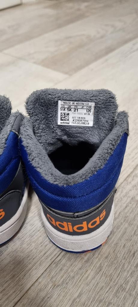 Zateplene členkove tenisky adidas, vel.21, adidas,21