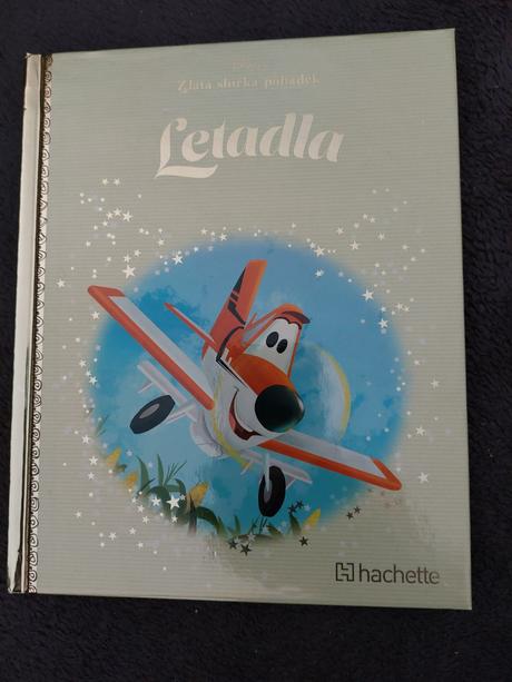 Letadla česká knižka zlatá zbírka pohadek, 