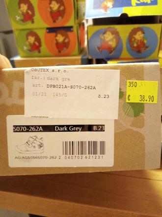 Detské topánky, d.d.step,23